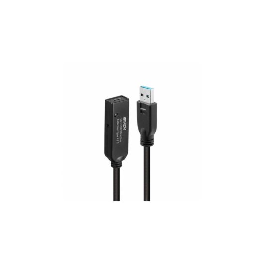 Cable USB Lindy 43376 10 m USB A a USB C 3.2 Gen 1 5 Gbit/s Negro