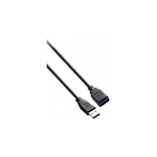 Cable USB V7 Negro USB 3.2 Gen 1 1.8 m