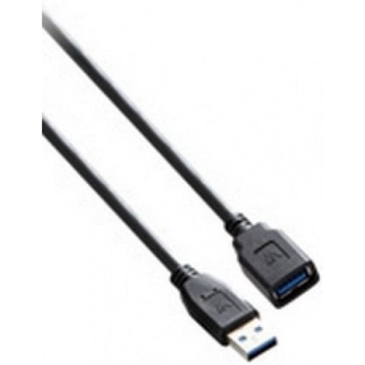 Cable USB V7 Negro USB 3.2 Gen 1 1.8 m