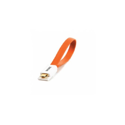 Cable USB 2.0 Ziron ZR204 0,2 m Naranja Micro-USB