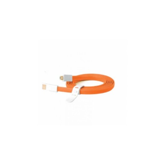 Cable USB 2.0 Ziron ZR209 1,5 m Naranja con Conectores USB A y Micro-USB A
