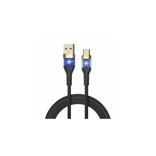 Cable USB-A a USB-C 3A 1 m Negro IGGUAL