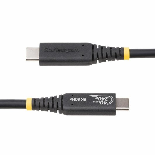 Cable USB4 StarTech.com 50cm USB-C Certifié USB-IF 40Gbps PD 240W 8K