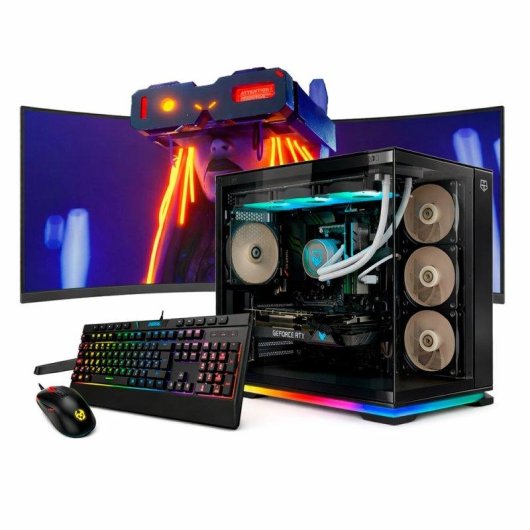 PC Sobremesa NeoPC Full Vision AMD Ryzen 9 5950X 16GB 2TB NVME RX 9070 Windows 11 Pro Monitor 34"