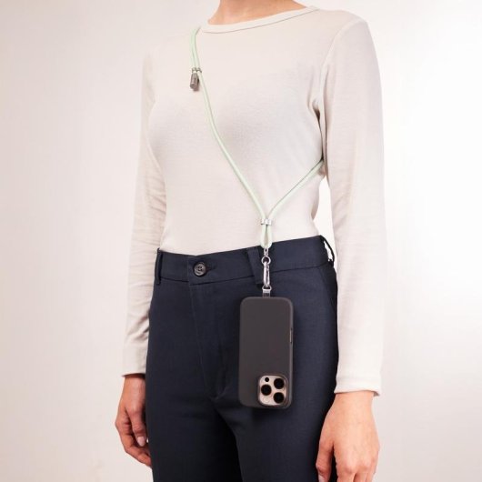 Collar USB-C Intenso Handykette Carga Rápida 60W 1,65m Verde