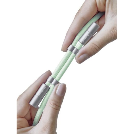 Collar USB-C Intenso Handykette Carga Rápida 60W 1,65m Verde