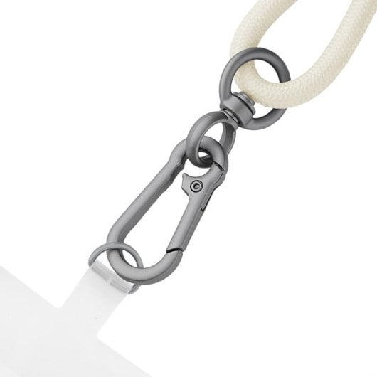 Halskette USB-C zu USB-C Intenso Handykette 1,65 m Beige Schnellladung 60W