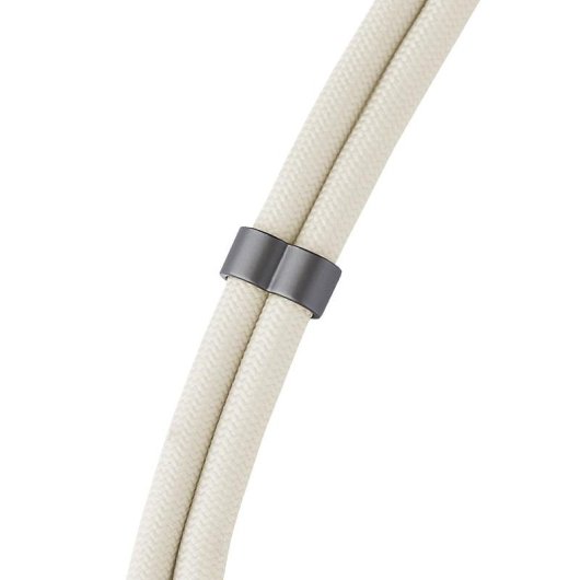 Halskette USB-C zu USB-C Intenso Handykette 1,65 m Beige Schnellladung 60W