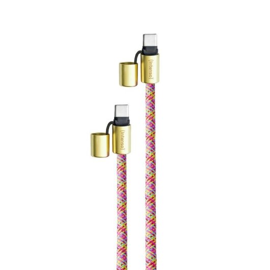 Collar USB-C Intenso para Móvil con Carga Rápida 60W 1,65m Multicolor