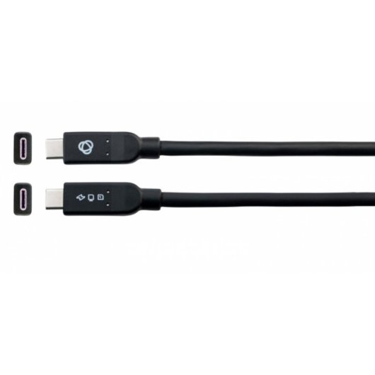 Cable USB C Kramer Electronics 4,6 m USB 3.2 Gen 2 10 Gbit/s Noir