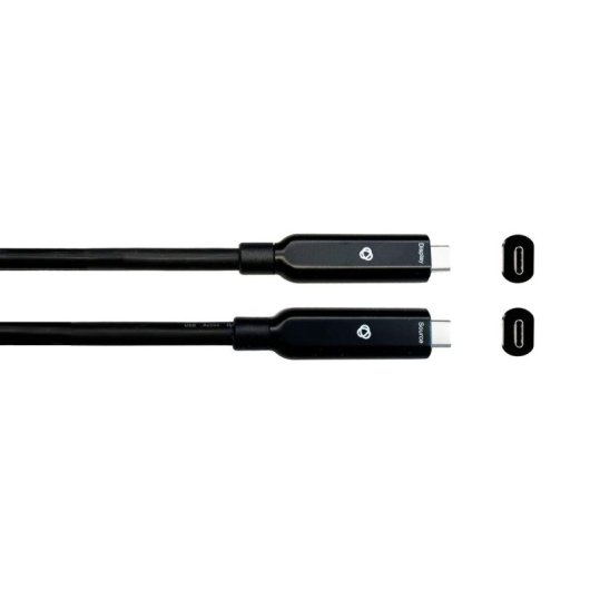 Cable USB-C Kramer Electronics CLS-AOCU32/FF 15 m 10 Gbit/s Noir