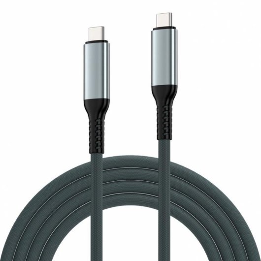 Kabel USB4 Ewent EC1071 1 m USB-C nach USB-C 40 Gbit/s Schwarz