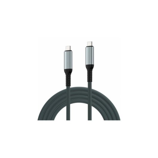 Cable USB4 Ewent 2 m USB-C à USB-C 40 Gbit/s Noir