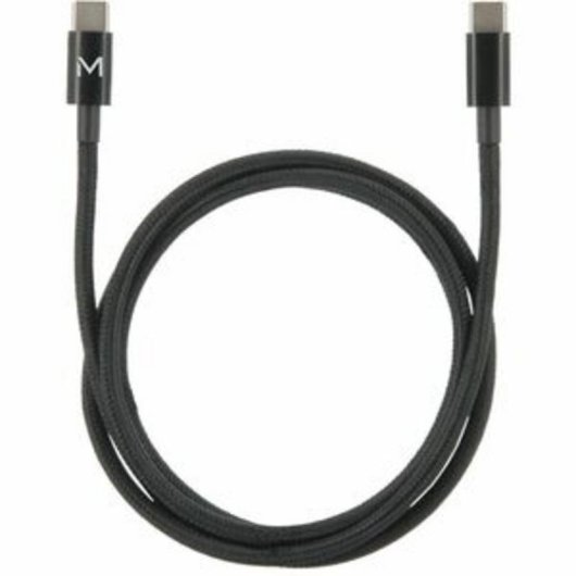 Kabel USB C zu USB C Mobilis 1 m USB 2.0 Schwarz