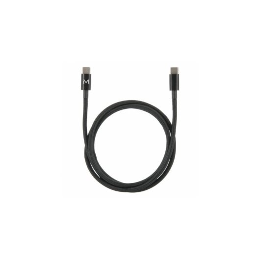 Kabel USB C zu USB C Mobilis 1 m USB 2.0 Schwarz