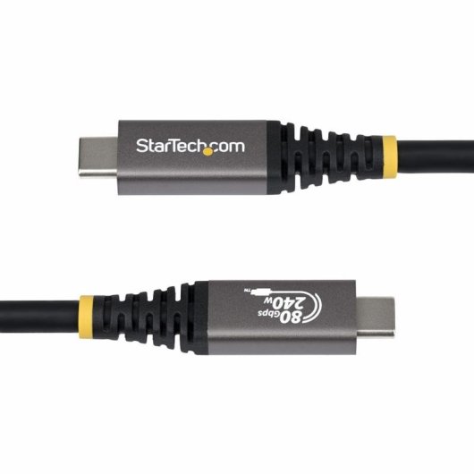 Cable USB4 StarTech.com 50cm USB-C Certifié USB-IF 80Gbps 240W PD