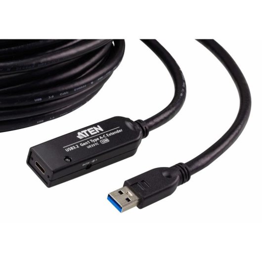 Cable extensor USB 3.2 ATEN 10 m USB A a USB C