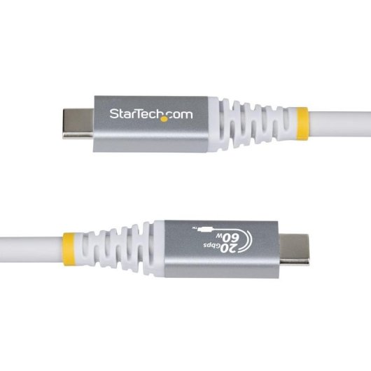 Cable USB4 StarTech.com 3m USB-C Certificado USB-IF 20Gbps 4K120 DP1.4