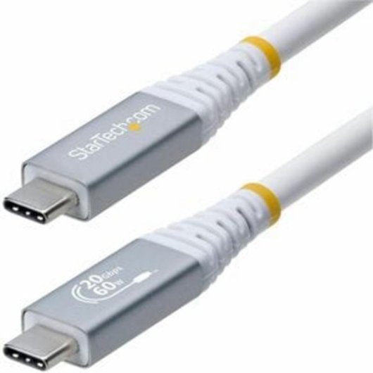 Cable USB4 StarTech.com 3m USB-C Certificado USB-IF 20Gbps 4K120 DP1.4