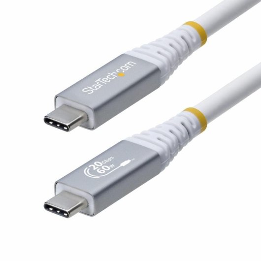 Cable USB4 StarTech.com 3m USB-C Certificado USB-IF 20Gbps 4K120 DP1.4