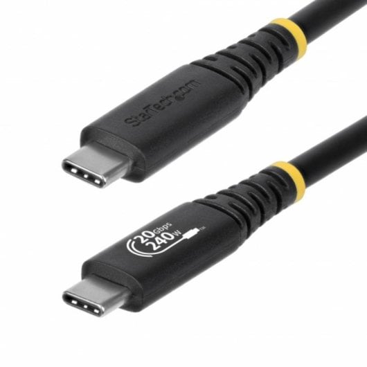 Kabel USB4 StarTech.com 2m USB-C Zertifiziert USB-IF 20Gbps 240W PD 4K120 DP1.4