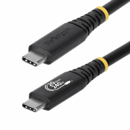 Kabel USB4 StarTech.com 2m USB-C Zertifiziert USB-IF 20Gbps 240W PD 4K120 DP1.4