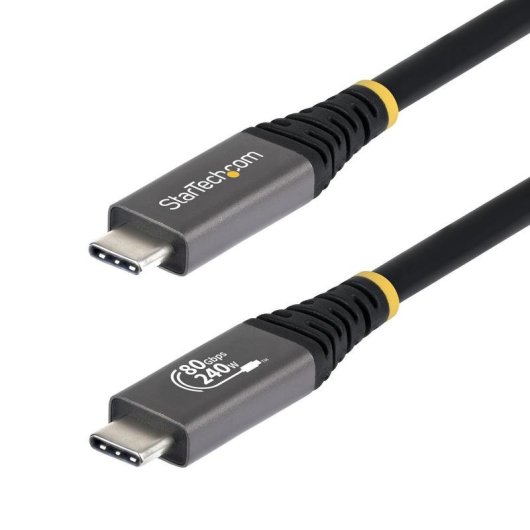 Cavo USB4 1,5 m StarTech.com USB-C Certificato USB-IF 80 Gbps 240 W PD