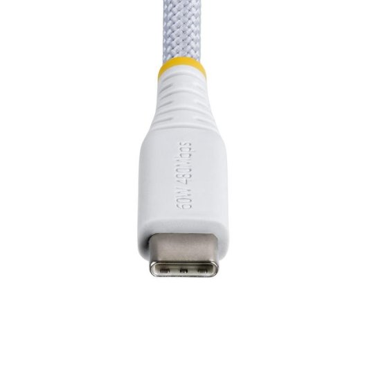 Cable USB-C Trenzado 1m StarTech.com Carga 60W PD 3A Blanco