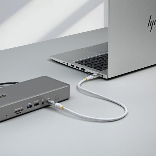 Cable USB4 StarTech.com 50 cm Certificado USB-IF USB-C 80Gbps 240W PD blindado