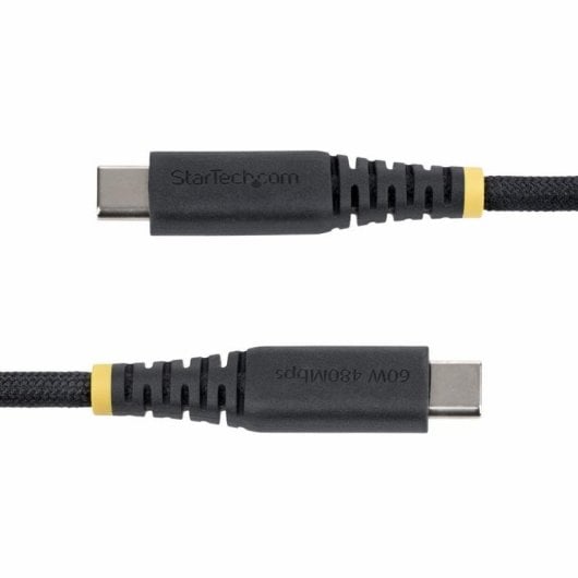 Cable de Carga USB-C StarTech.com 30 cm Negro 60W 3A USB 2.0