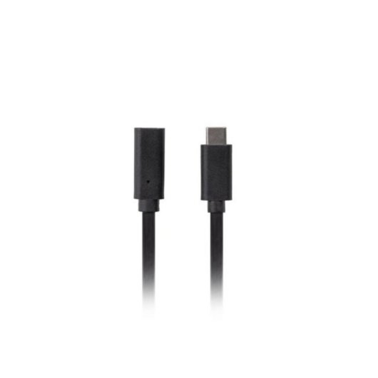 Cable USB-C a USB-C Lanberg 0,5 m Negro USB 3.2 Gen 1 5 Gbit/s