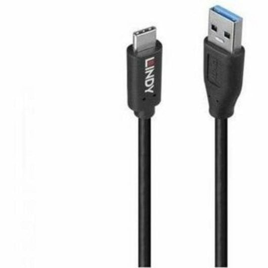 Cable USB Lindy 36972 1,5 m USB A vers USB C 3.2 Gen 2 10 Gbit/s Noir