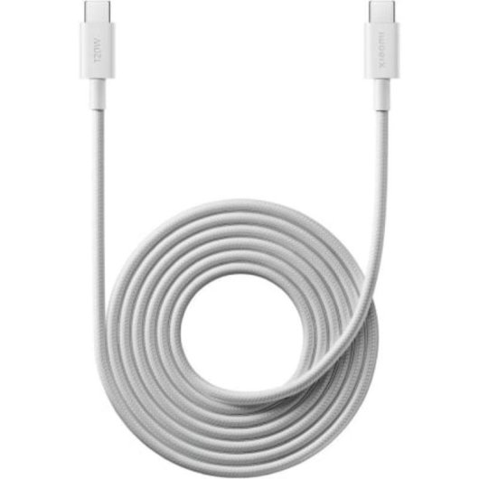 Cabo USB-C para USB-C Xiaomi 2 m USB 2.0 6A Branco