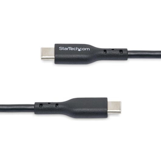 Cable USB-C StarTech.com Pack 2 Unidades 1m USB 2.0 60W 3A Negro