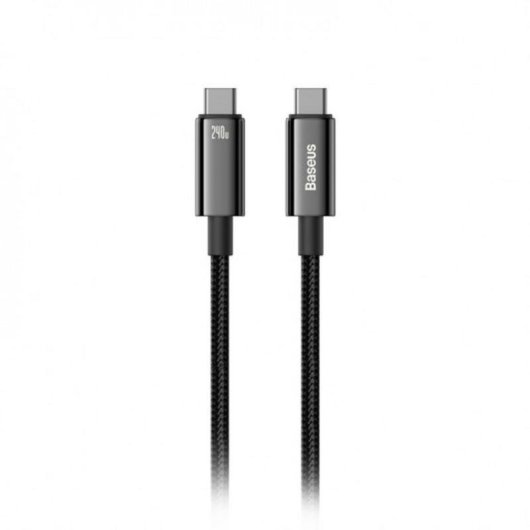 Cable USB Baseus CAWJ040101 2 m USB-C a USB-C 2.0 240 W Negro
