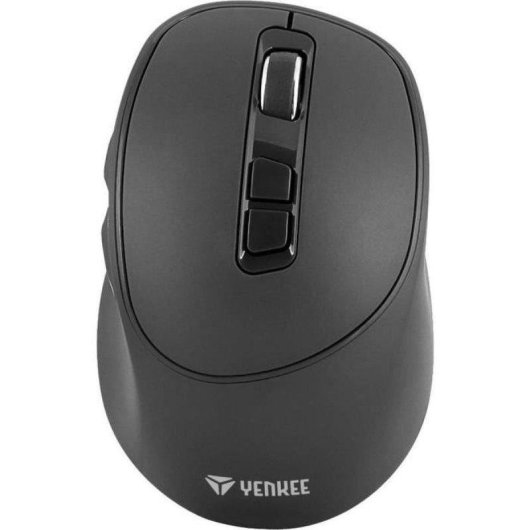 Ratón Yenkee YMS 2080GY Inalámbrico 2400 DPI USB-C Gris 6 Botones