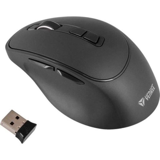 Ratón Yenkee YMS 2080GY Inalámbrico 2400 DPI USB-C Gris 6 Botones