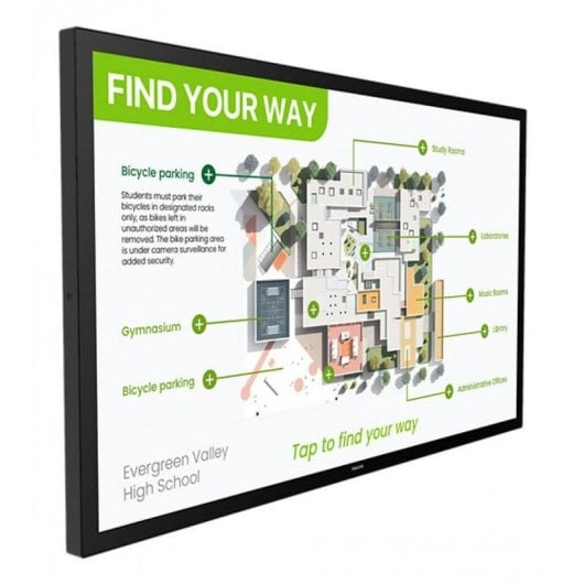 Panel interactif Philips 55BDL3751T 54.5" 4K Ultra HD Android WiFi