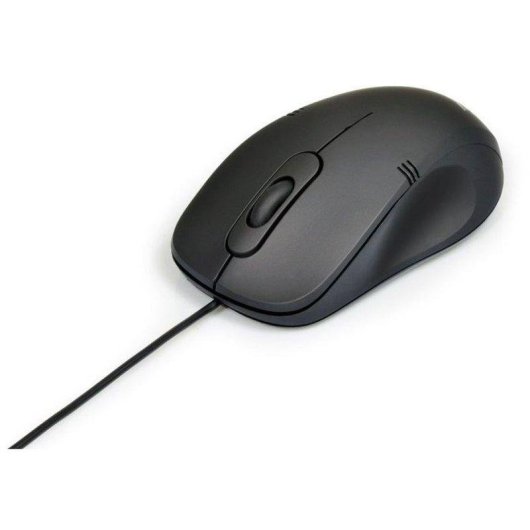 Ratón Port Designs 900400-PRO USB-A 1000 DPI Ambidiestro Negro Ergonomía