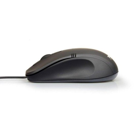 Ratón Port Designs 900400-PRO USB-A 1000 DPI Ambidiestro Negro Ergonomía