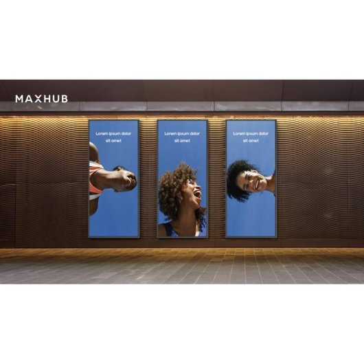 Monitor MAXHUB UW92NA 92" UltraHD 5K VA Panel XL Android Altavoces Integrados