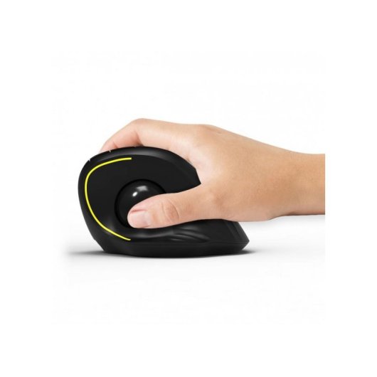 Ratón Port Designs 900719 Trackball Bluetooth 1600 DPI Negro Recargable