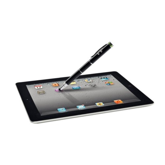 Lápiz Digital Leitz Stylus 4 en 1 Negro para Pantallas Táctiles
