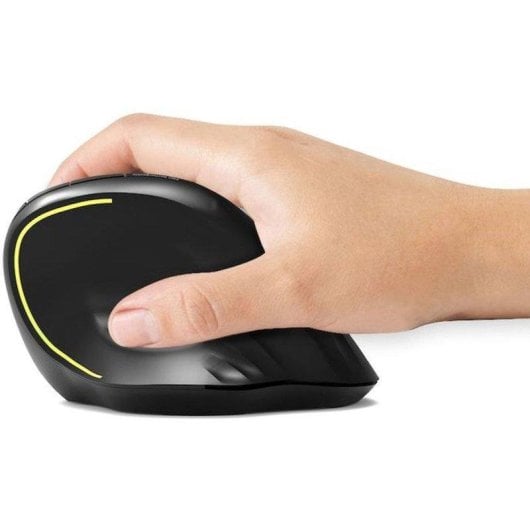 Mouse Port Designs Ergo Soft 910200 Bluetooth 2.4GHz 1600 DPI Nero Ergonomico