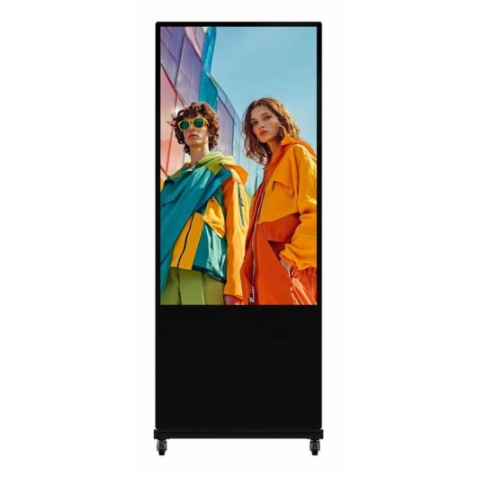 Schermo di segnalazione Hikvision DS-D6055UT-D/S 55" 4K Ultra HD tattile Android