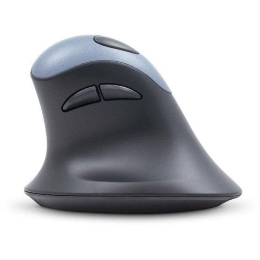 Ratón Yenkee YMS 5030 Vertical Inalámbrico 1600 DPI Gris Azul 6 Botones