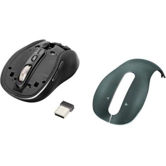 Ratón Yenkee YMS 2010BK Inalámbrico Bluetooth 5.1 3200 DPI Negro Recargable