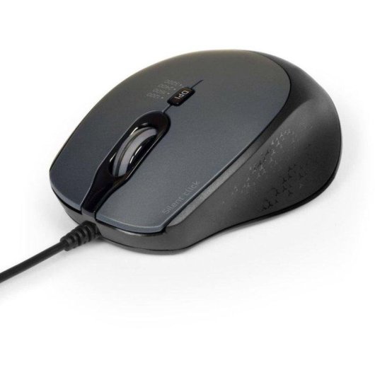 Ratón Port Designs 900711-B USB-A y USB-C 3600 DPI Negro Silencioso