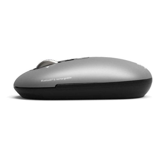 Port Designs Pure 910009 Mouse Bluetooth 3200 DPI Grigio Ricaricabile