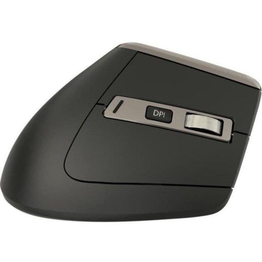 Ratón Yenkee YMS 5040 Vertical Inalámbrico Dual 3200 DPI Negro Mate Ergonomía